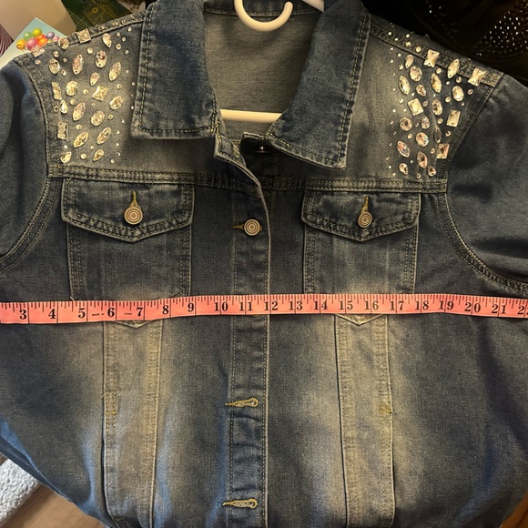 Crystal Denim Jacket - Picture 4 of 4